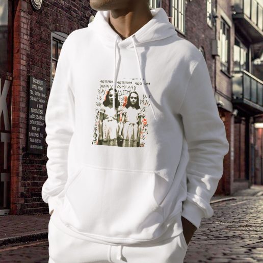 Aesthetic Hoodie The Shining Redrum Come And Play With Us