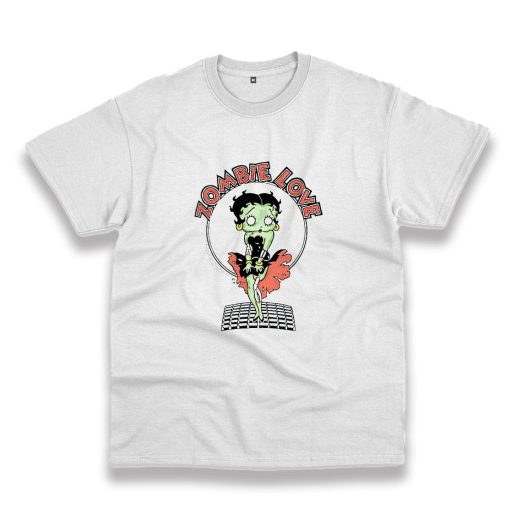 Breezy Zombie Love Betty Boop Casual T Shirt