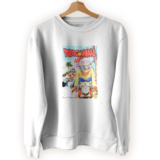 Bulma Hot Girl Japan Dragon Ball Z Anime Cool Sweatshirt