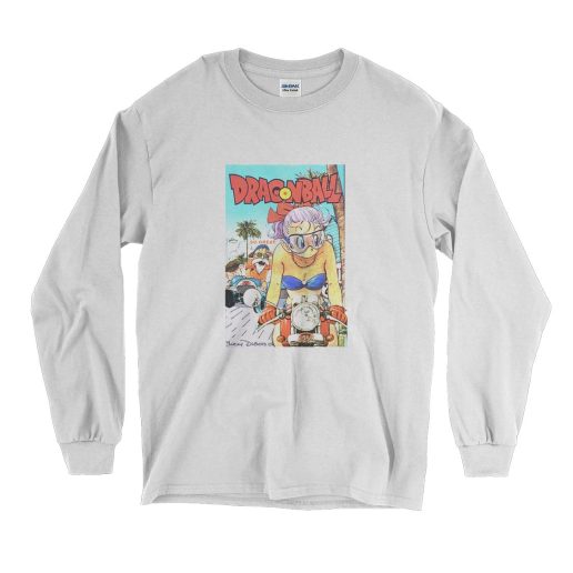Bulma Hot Girl Japan Dragon Ball Z Anime Long Sleeve T Shirt