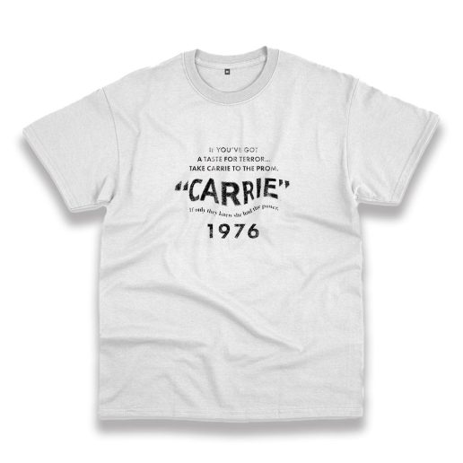 Carrie 1976 Stephen King Horror Casual T Shirt