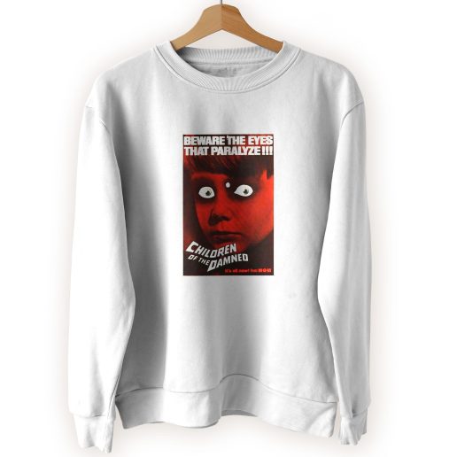 Children of The Damned Retro Horror Cool Sweatshirt