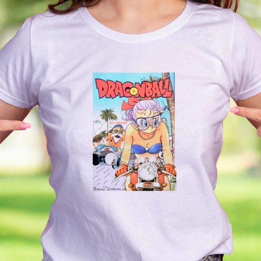 Cool T Shirt Bulma Hot Girl Japan Dragon Ball Z Anime