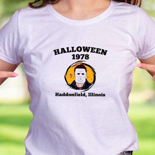 Cool T Shirt Halloween 1978 Haddonfield Illinois