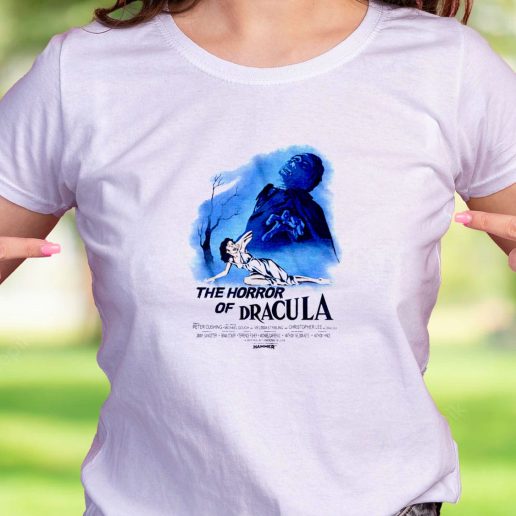 Cool T Shirt Horror of Dracula Ghostly Hammer