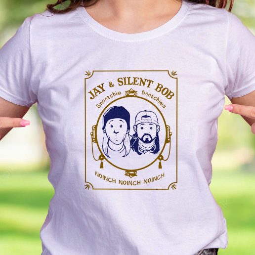 Cool T Shirt Jay and Silent Bob snootchie noinch