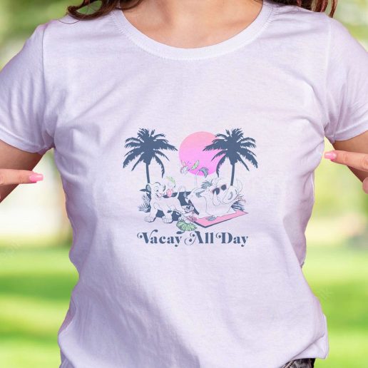 Cool T Shirt Lion King Vacay All Day