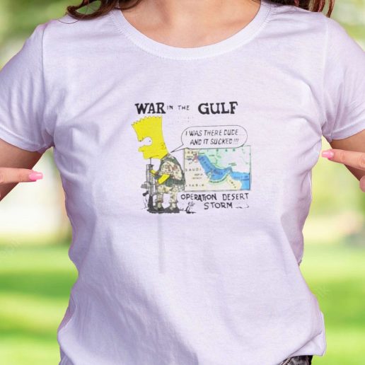 Cool T Shirt Nathan McDermott Bart Gulf 1991