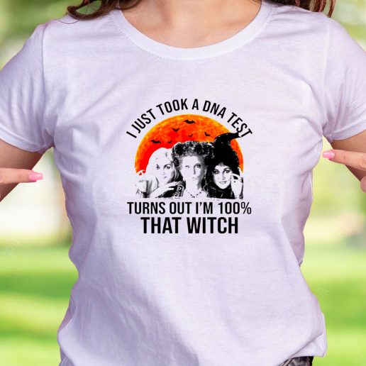 Cool T Shirt Sanderson Sisters DNA Test That Witch