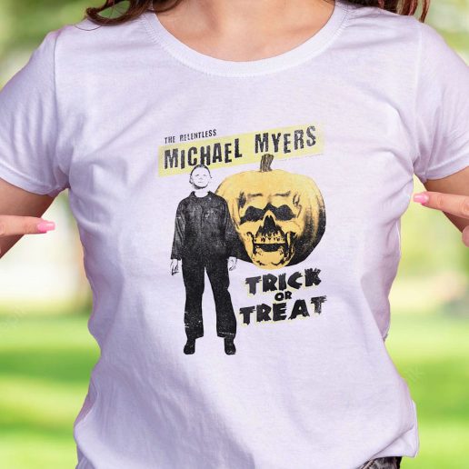 Cool T Shirt The Relentless Michael Myers Sequel Pumpkin