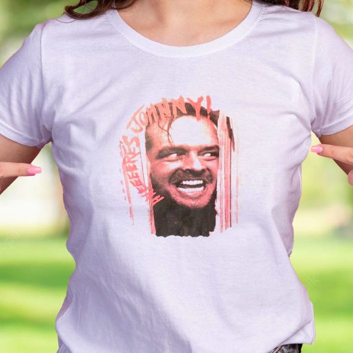Cool T Shirt The Shining Heres Johnny Movie