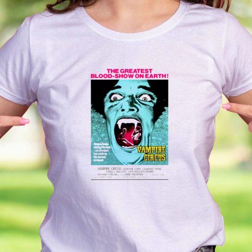 Cool T Shirt Vampire Circus Retro Horror