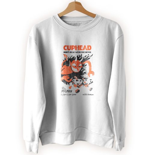Cuphead Retro Devil Deal Cool Sweatshirt