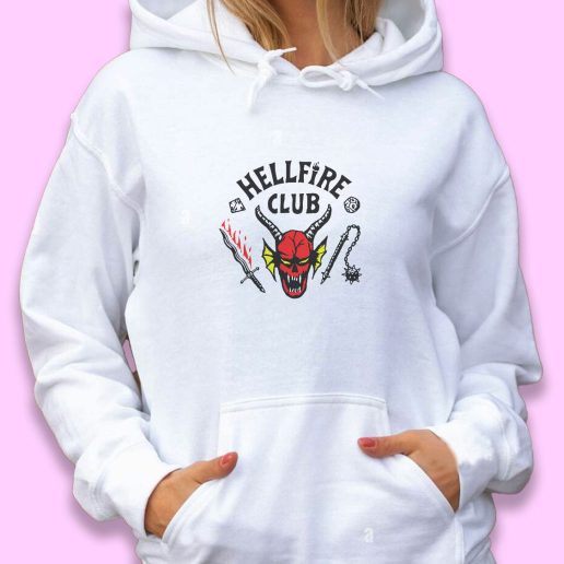 Cute Hoodie Hellfire Club Stranger Things