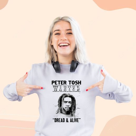 Cute Sweatshirt Dread and Alive Peter Tosh Equal Rights