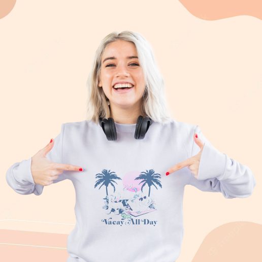 Cute Sweatshirt Lion King Vacay All Day