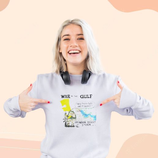 Cute Sweatshirt Nathan McDermott Bart Gulf 1991