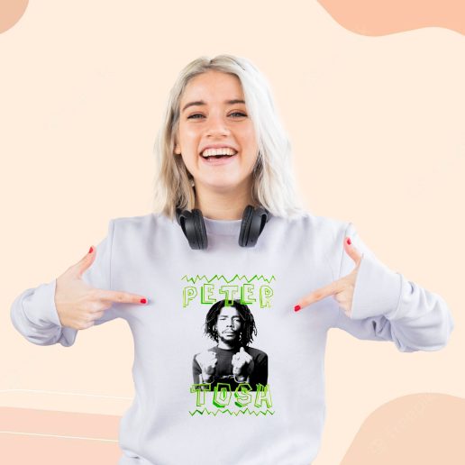 Cute Sweatshirt Retro Reggae Jamaica Peter Tosh