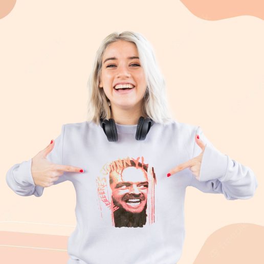 Cute Sweatshirt The Shining Heres Johnny Movie