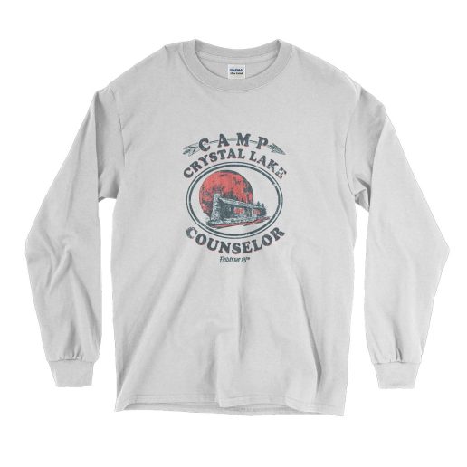 Friday the 13th Camp Counselor Crystal Lake Long Sleeve T Shirt