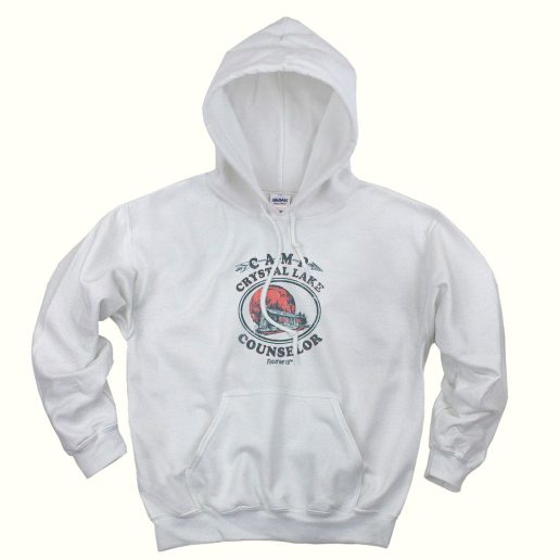 Friday the 13th Camp Counselor Crystal Lake Trendy Hoodie