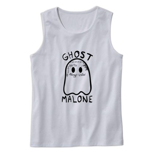 Ghost Malone Trendy Halloween Unisex Tank Top
