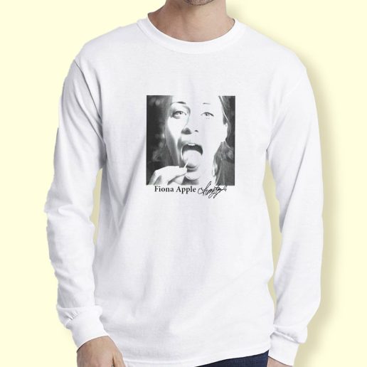 Graphic Long Sleeve T Shirt Fiona Apple Lighter Long Sleeve T Shirt