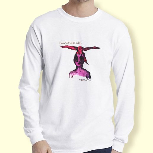 Graphic Long Sleeve T Shirt Fiona Apple Sensible Girl Long Sleeve T Shirt