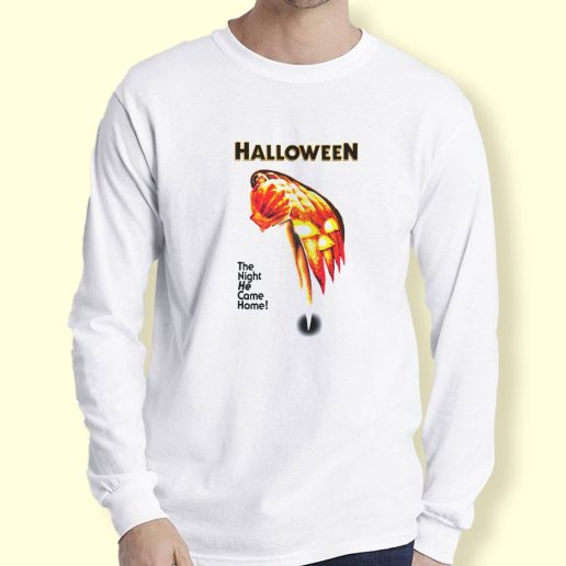 Graphic Long Sleeve T Shirt HALLOWEEN 1978 MOVIE HORROR MICHAEL MYERS Long Sleeve T Shirt