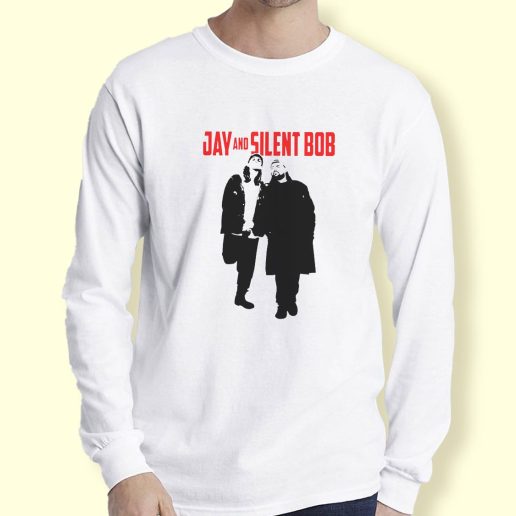 Graphic Long Sleeve T Shirt Jay And Silent Bob Graffiti Long Sleeve T Shirt