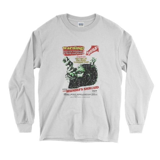 Hammer Horror The Mummys Shroud Long Sleeve T Shirt