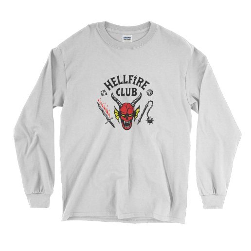 Hellfire Club Stranger Things Long Sleeve T Shirt