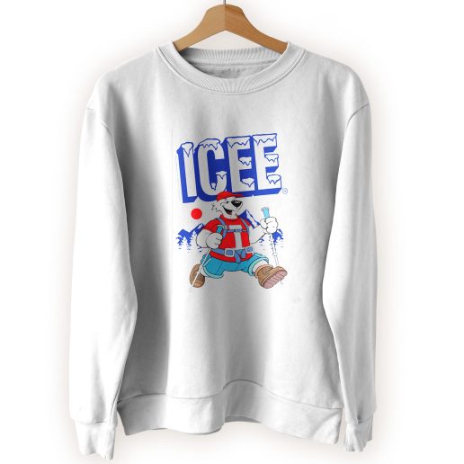 ICEE Bear Happy Hiking Cool Sweatshirt