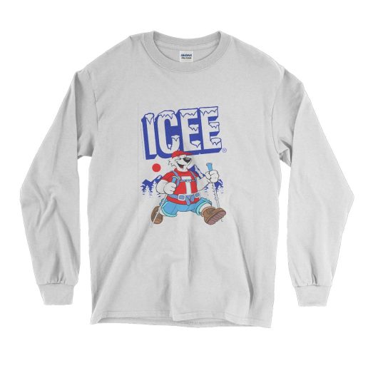 ICEE Bear Happy Hiking Long Sleeve T Shirt