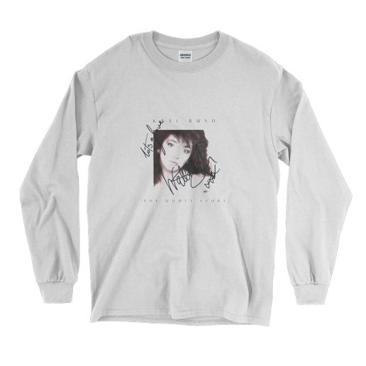 Kate Bush Whole Story Long Sleeve T Shirt