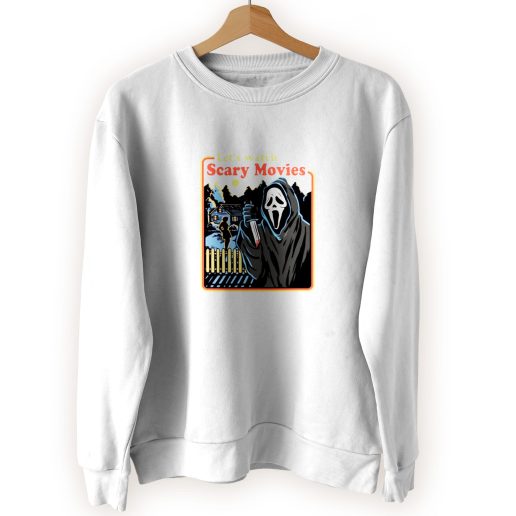 LetS Watch Scary Horror Movies Cool Sweatshirt