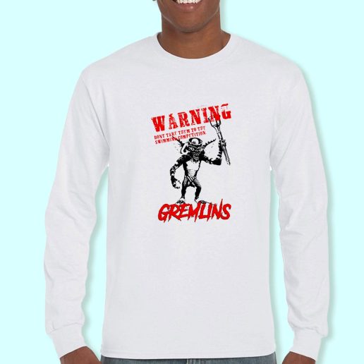 Long Sleeve T Shirt Design GREMLINS GIZMO Funny