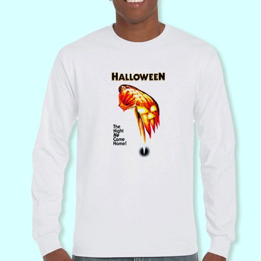 Long Sleeve T Shirt Design HALLOWEEN 1978 MOVIE HORROR MICHAEL MYERS