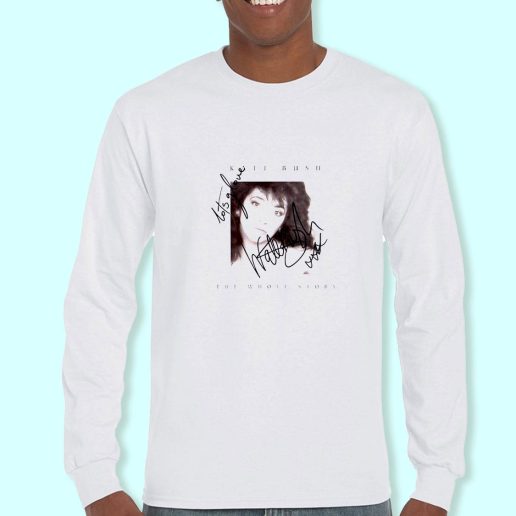 Long Sleeve T Shirt Design Kate Bush Whole Story