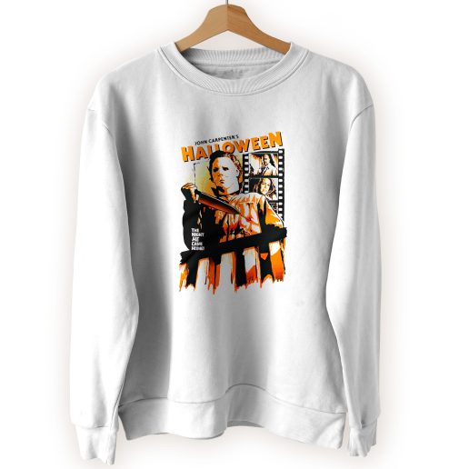 Michael Myers Halloween He Came Home Clip Cool Sweatshirt