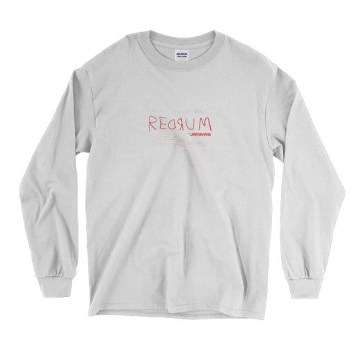 The Shining RedRum Horror Long Sleeve T Shirt