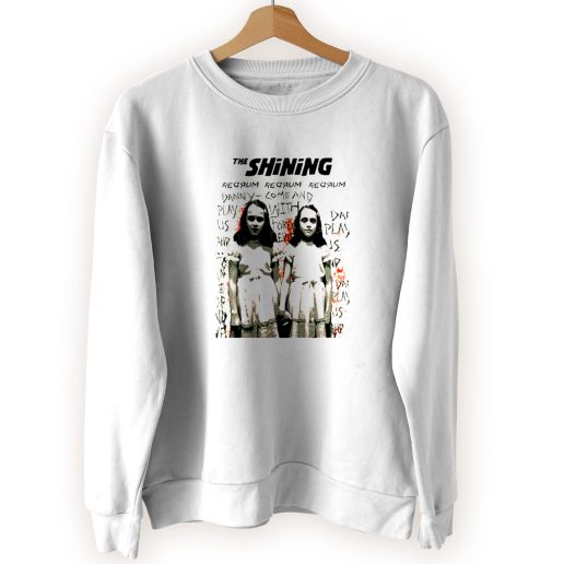 The Shining Redrum Come And Play With Us Cool Sweatshirt