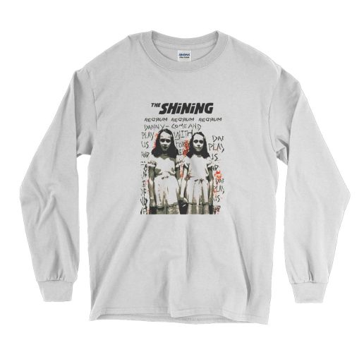 The Shining Redrum Come And Play With Us Long Sleeve T Shirt