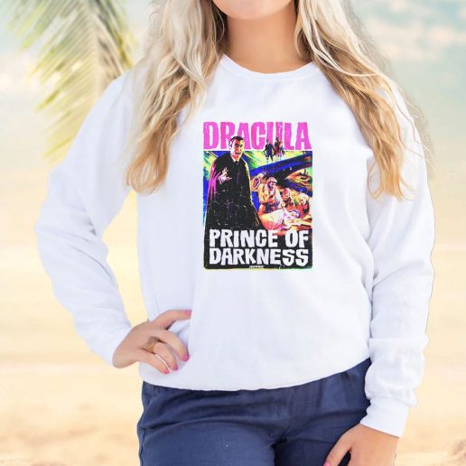 Vintage Sweatshirt Dracula Prince Of Darkness