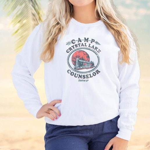 Vintage Sweatshirt Friday the 13th Camp Counselor Crystal Lake