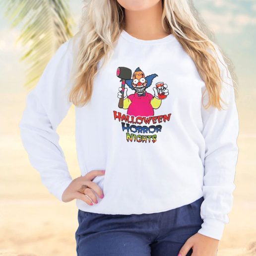 Vintage Sweatshirt Horror Nights Krusty