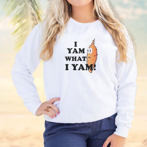 Vintage Sweatshirt I yam What i yam