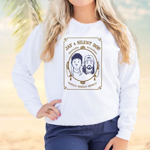 Vintage Sweatshirt Jay and Silent Bob snootchie noinch