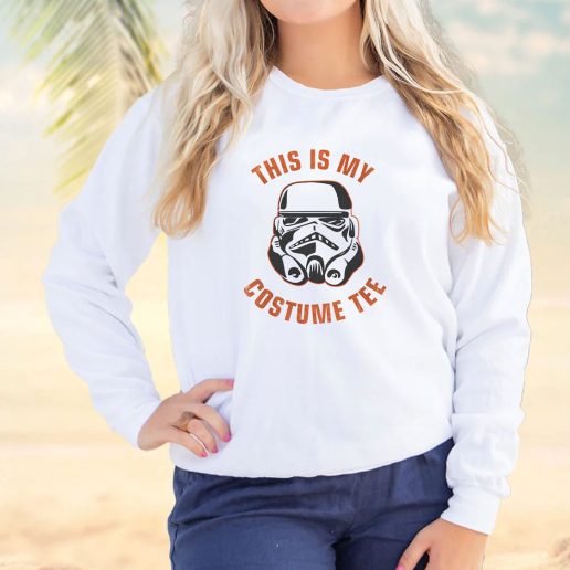 Vintage Sweatshirt My Stormtrooper Halloween Costume