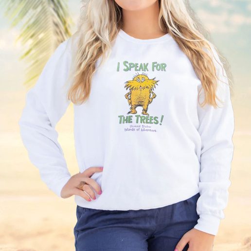 Vintage Sweatshirt The Lorax Dr Seuss Speak For The Trees